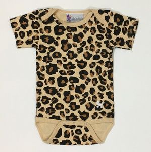 Leopard Tan Onesie